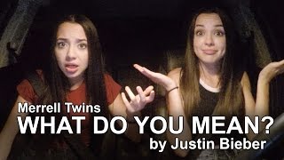 What Do You Mean? - Justin Bieber - Merrell Twins
