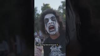 Best King Diamond Impression! #rockwavefestival #rockwave #terravibe #kingdiamond