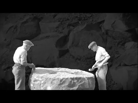 Stonemason's Quarry: Making a Millstone by Hand Part 2