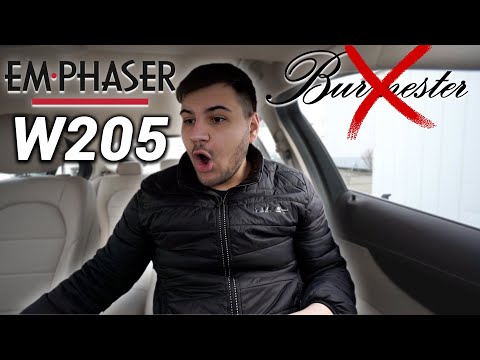 THE BETTER BURMESTER?! W205 EMPHASER SOUND UPGRADE!