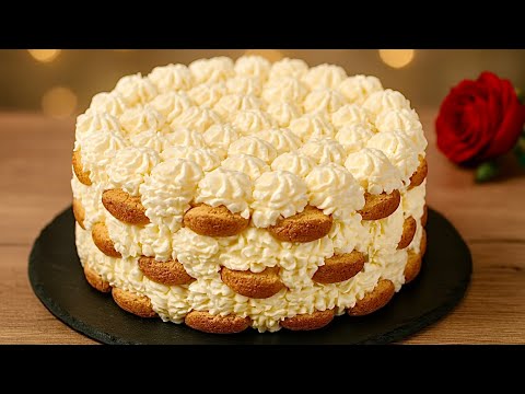 This delicate cake won over all the housewives! 😘😋