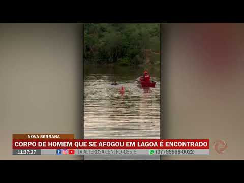 Nova Serrana: Corpo de homem que se afogou em lagoa é encontrado