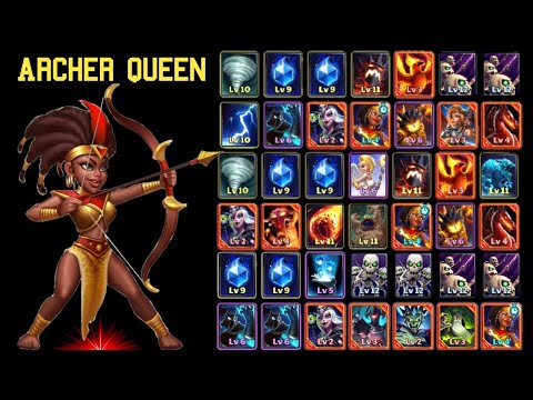 TOP 3 Archer Queen 👑 Deck! Castle Crush
