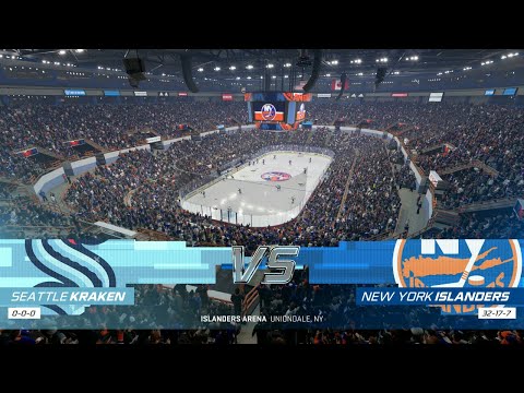 NHL 22 - Seattle Kraken @ New York Islanders (1/29/2022) moved to (2/2/2022)