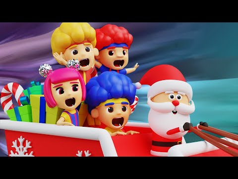 Make Santa Ready for Christmas with new heroes | D Billions Kids Songs