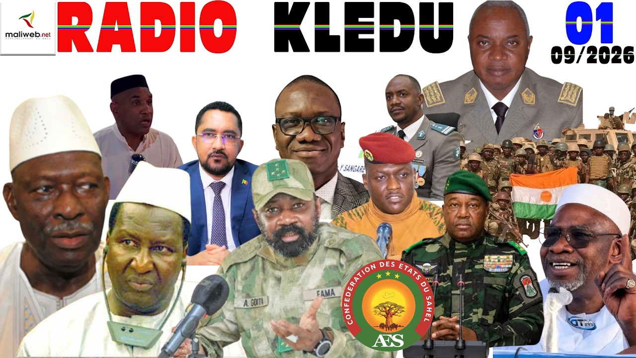 La Revue de Presse de la RADIO KLEDU du 01 Septembre 2026