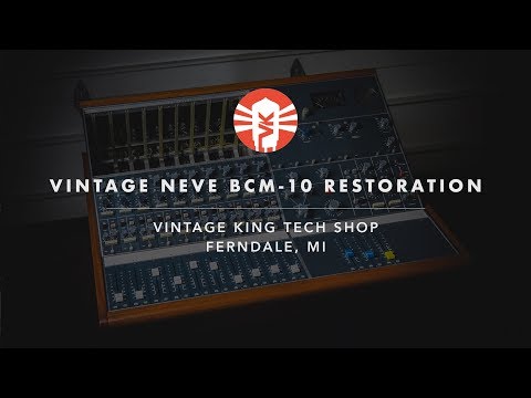 Vintage King Revives Classic Neve BCM10