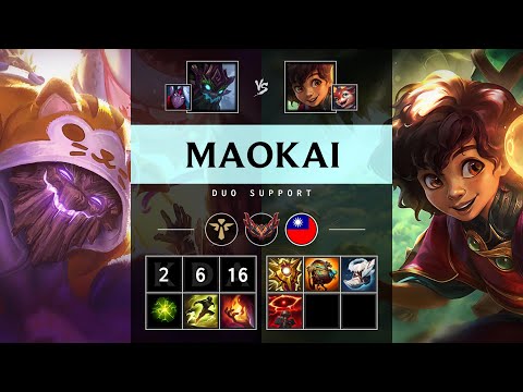 Maokai Support vs Milio - TW Grandmaster Patch 25.13