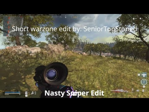 Nasty Warzone Sniper Edit! (Weekend - Jordan Burns)
