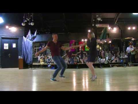 Ekaterina Agaponova & Dmitry Vostrikov - Lindy Hop JnJ Finals at Crazy Tea Party