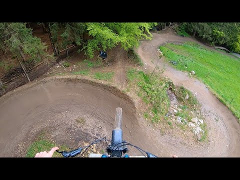 BIKEPARK SAMERBERG 2021 OPENING! (POV; Raw) #Partylaps #Gopro