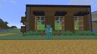 【#Minecraft】オフの日の防毒人間さんSeason2_34：コストが高すぎるけど見た目はスッキリしてるサトウキビ自動収穫装置編