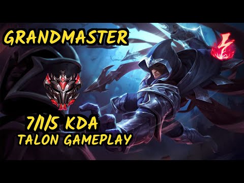 TALON vs NEEKO  - 7/1/5 KDA MID GAMEPLAY - EUW Ranked GRANDMASTER