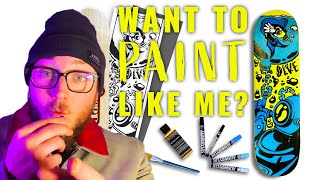 How to Paint Your Skateboard Like a Pro DIY