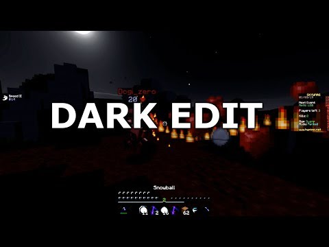DARK EDITED 🖤 RANKED SKYWARS (Edit test) 200 FPS