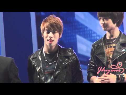 [fancam] 110503 SHINee Jonghyun: Nice to see you @ Samsung Event