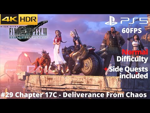 Final Fantasy VII Remake Intergrade (PS5) - #29 Chapter 17C WALKTHROUGH NORMAL No Commentary