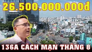 Bán nhà mặt tiền đường Cách Mạng Tháng 8 Quận 3, giá chỉ 26,5 Tỷ #batdongsan