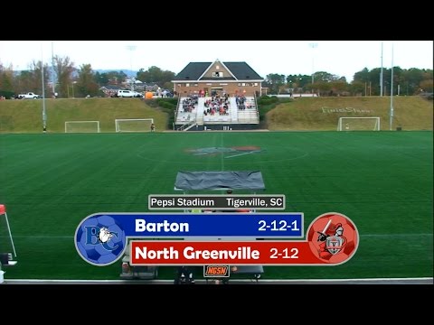 NGU Men's Soccer 2015 - North Greenville vs. Barton