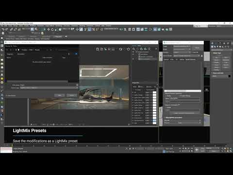V-Ray 5 for 3ds Max — New VFB: Light Mix