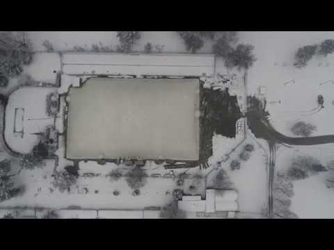 Zatvoreni bazen u Zaječaru - Kraljevica - Drone Video