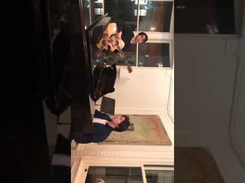 Nat & Alex Wolff singin some NBB songs ! -Live stream