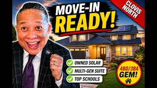 Clovis North Dream Home | Owned Solar + Multi-Gen Suite | Fresno TourMoving to Fresno