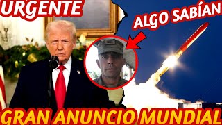 URGENTE: GRAN ANUNCIO MUNDIAL Y SE CUMPLEN ADVERTENCIAS