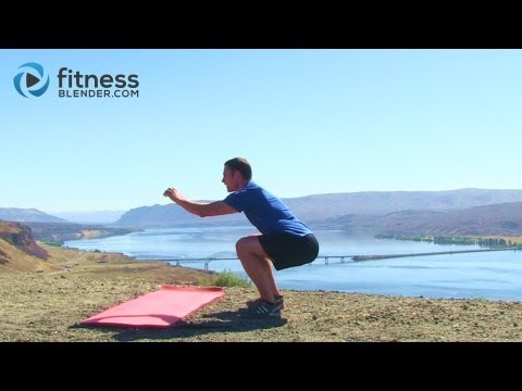 Lower Body HIIT for Strong Legs Fitness Blender HIIT Man Workout