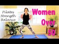 Full Body Pilates 15 Minute Routine For Women Over 50 Years Old Balance And Strength