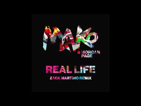 Mako & Morgan Page - Real Life (Zack Martino Remix) [Cover Art]