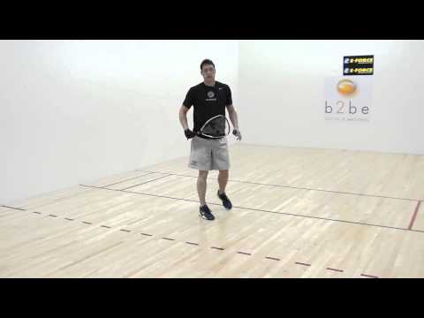 Drive Serve To The Backhand from CCRacquetball.com