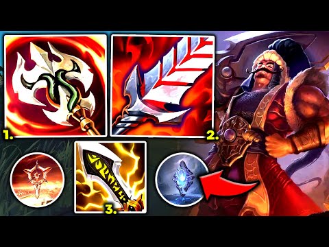 TRYNDAMERE TOP HARDEST 1V9 GAME OF MY LIFE (DIFFICULT GAME) - S13 Tryndamere TOP Gameplay Guide