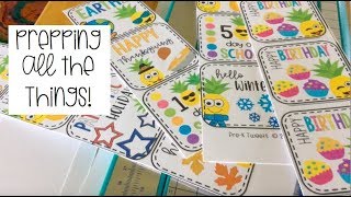 Summer Vlog #20  | My Second Grade Journey | Prepping all the things!