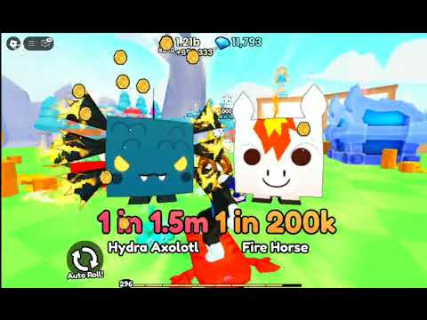 Using 50 Instant luck potion 3'S IN PETS GO!!