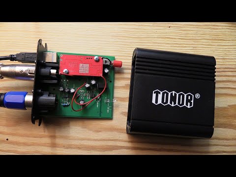 Tonor Phantomspeisung 48 V für Mikrofon - Umbau/Reparatur