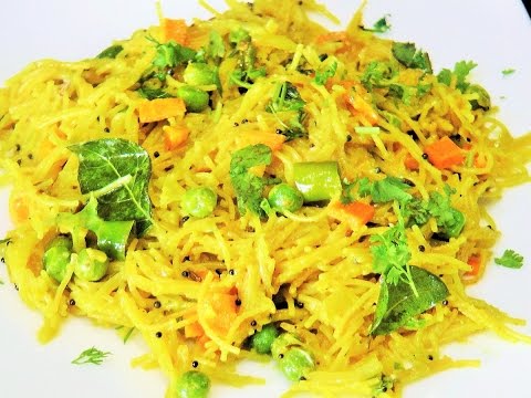 शेवई उपमा  | Sevai Upma by madhurasrecipe | Healthy Breakfast Recipe Video