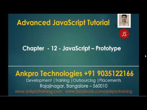 Advanced JavaScript Chapter 12 Prototype in JavaScript