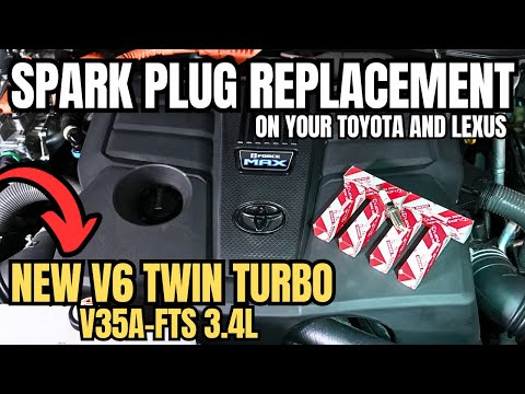 How To Change Spark Plugs on Toyota's New Twin Turbo V6 V35A-FTS Engine