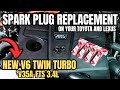 How To Change Spark Plugs On Toyota S New Twin Turbo V6 V35A FTS Engine