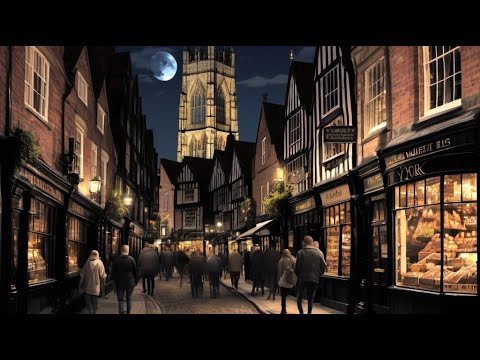 York at Night: The Shambles & Beyond | 4K Walking Tour 2025 | England