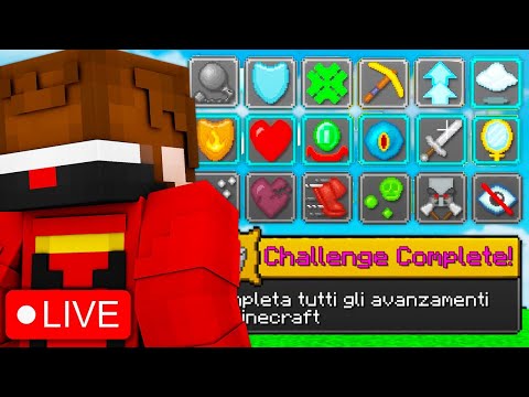 COMPLETIAMO TUTTI gli AVANZAMENTI su MINECRAFT!