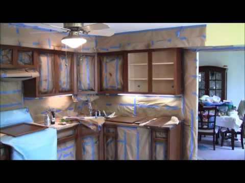 N-Hance Cabinet Color Change Process - Quick Review and Results