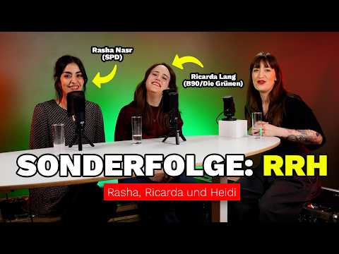 Video Thumbnail: Sonderfolge RRH: Heidi trifft Rasha Nasr (SPD) & Ricarda Lang (Bündnis 90/Die Grünen)