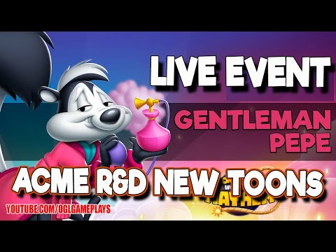 GENTLEMAN PEPE ACME R&D BEST DEFENSE (NEW TOONS) LIVE STREAM - LOONEY TUNES WORLD OF MAYHEM #447