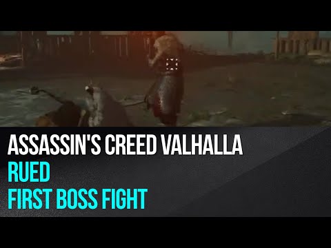 Assassin's Creed Valhalla - Rued - first boss fight