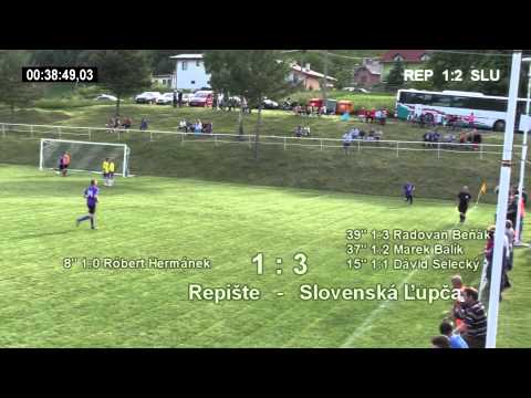 31.5.2015 Repište - Slovenská Ľupča 3:3 (2:3) - GÓLY