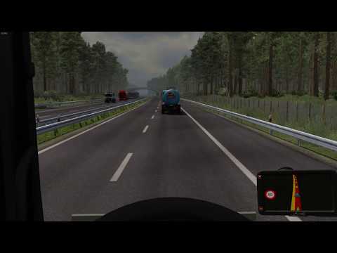 Euro Truck Simulator 2 Trasa Poznań-Międzyrzecz (Fikcyjna Polska) cz.1