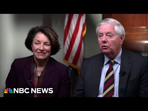 Amy Klobuchar and Lindsey Graham on their push to reunite Ukrainian families
