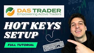 Das Trader Hot Key Tutorial & LIve Data Comparison